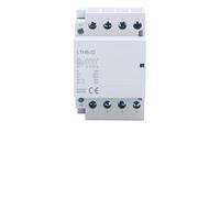 Contattore CA per montaggio su guida DIN trifase a 4 conduttori (2NO2NC) 32a/40a/63a Valutazione corrente opzionale Layout elettromagnetico ad alta efficienza energetica Funzionamento silenzioso Cicli