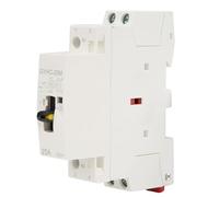 Contattore CA per Uso Domestico, Montaggio su Guida DIN 2P 25A 220V 50Hz con Controllo del Circuito con Interruttore di Controllo Manuale (2NO)