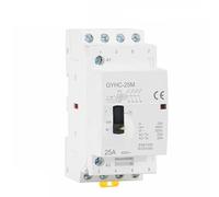 Contattore CA su guida DIN GYHC-25M 4P 25A 4NO o 2NO2NC 220V/230V 50/60HZ 1 pz.(4P 25A 4NO 220V)