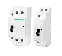 Contattore CA Tre monofase 16A 20A 25A 32A 40A 63A 2P 4P 220V 110V 24V Con pulsante di controllo maniglia NCH8 CJX2(20A,2NO,220v)
