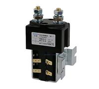 Contattore CC CZW300A ZJW300A Relè di potenza 12V 24V 36V 48V 60V 72V 96V for auto Carrelli elevatori elettrici Navi Batteria(Coil voltage 24VDC)