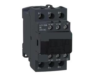Contattore CC LC1D38 Tensione bobina DC24V-48V | Protezione da avviamento-arresto e sovraccarico del motore(【LC1D38EL】DC48V)