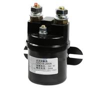 Contattore CC SDC15-200A QCC15-200A Relè di potenza di avviamento 12V 24V 36V 48V 60V 72V 120V for carrelli elevatori for auto(Coli voltage 24VDC)