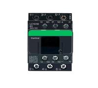 Contattore CC serie LC1D trifase normalmente aperto con bobina 24 V 110 V 220 V per sistemi elettrici (DC LC1D38A, 48 V)