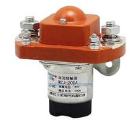 Contattore CC SZJ-200A Relè di potenza MZJ-200A CC 12V 24V 36V 48V 60V 72V 120V for batterie for auto Carrelli elevatori elettrici ecc(Coli voltage 24VDC)