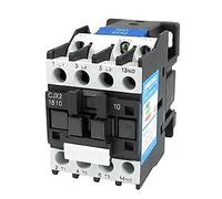 Contattore CJX2-1810 LC1 AC.Contactor 18A 3-Phase 3-Pin No Coil Voltage 38. 0V 220V 110V 36V 24V 50/60 Hz DIN Rail Mounted 3P + 1NO.Normal Opening Componenti elettronici (Size : Ac 380v)