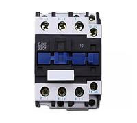 Contattore CJX2-3201 LC1D Contattore CA 32A.1NC Trifase Montaggio su guida DIN Contatto di alimentazione elettrica industriale Contattore 220V Bobina 380V 24VAC Componenti elettronici (Size : Ac 110v
