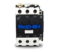 Contattore CJX2-5011 AC.Contatore 50A 380V Motore trifase 3 poli 1NO + 1NC.Tensione bobina 220V Avviatore 12V 50Hz Componenti elettronici (Size : Ac 48v)