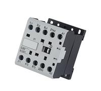 Contattore CJX2-K 220V 50/60Hz 6a 9a 12a Mini CA Contattori Din Rail 3p 3Main 1no/3Main 1nc Tensione bobina Impianto elettrico industriale Componenti elettronici (Size : Cjx2-k-0610)