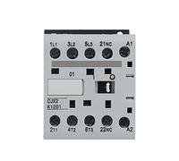 Contattore CJX2-K Mini contattori CA Guida Din 3p 3Main 1no/3Main 1nc Tensione Tensione 220V 50/60Hz 6a 9a 12a Elettricità industriale Componenti elettronici (Size : Cjx2-k-0610)