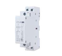 Contattore CT1-25 2p 16A 20A 25A 220V/230V 50/60Hz Din Rail Contattori modulari CA for uso domestico 2no 1no1nc 2nc Modulo domestico Elettricità industriale contattore