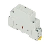 Contattore DC guida DIN 2P funzionamento efficiente 24V tensione 25A 5060Hz 2NO
