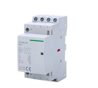 Contattore DC HCH8s-25, 4 pin, 16 A, 25 A, 4 NA, 2 NA, 2 NC, 12 V CC, 24 V CC, per uso domestico, tipo guida DIN, 1 pezzo (4P 25A 4NO DC230V)
