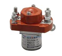 Contattore DC SZJ-50A Relè di potenza MZJ-50A DC 12V 24V 36V 48V 60V 72V 120V for batterie for auto Carrelli elevatori elettrici(Coli voltage 48VDC)
