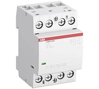 Contattore di installazione, modello ESB40-22N-06, 4 poli, 2 contatti principali NO 40A e 2 contatti principali NC 30A, 230V, bianco, 6,5 x 5,4 x 8,5 centimetri (riferimento: 1SAE341111R0622)