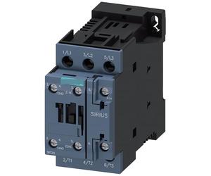 Contattore di potenza AC-3 38 A 18,5 kW / 400 V 1 NO + 1 NC 24 V DC 3 poli 3RT2028-1BB40-1AA0