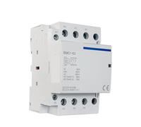 Contattore domestico 3P AC 24V 110V 230V 380V 25A Contattore modulare Tipo automatico 3NO 3NC 63A Guida DIN(3NO,110v)