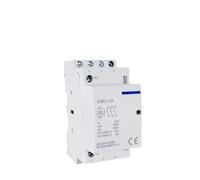 Contattore domestico 3P Din Rail AC 24V 110V 230V 380V 25A Contattore modulare Tipo automatico 3NO 3NC(3NO,380 V)