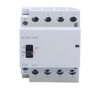 Contattore domestico BCH8-32 4P 32A CA 230V/250V 50/60Hz Contatto 4NO/2NO2NC/3NO1NC/4NC Contattore for guida DIN(BCH8-32M-2NO2NC)