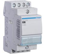 Contattore Hager 25A 4NA 24VAC ECO 2 modulo ESD425