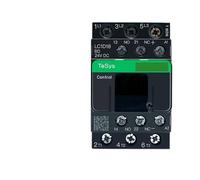 Contattore elettrico CC trifase normalmente aperto controllo bobina CC LC1D18BDC LC1D38MDC LC1D09A-38A DC24V 48V 110V 220V(DC LC1D18A,110V)