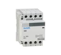 Contattore Elettrico Modulare K40 63A 230V con 4 Contatti NO per Impianti di Aut