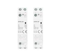 Contattore GYHC DC12V DC24V Tensione bobina 25A 2NO 2NC 1NO1NC 50/60Hz AC220V Tensione principale 1 pz(2P 25A 2NO DC12V)