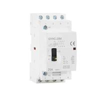 Contattore manuale GYHC 4P 25A 4NO 2NO2NC 220V/230V Din Rail Contattore modulare CA domestico 50/60HZ 1 pz(4P 25A 4NO 220V)
