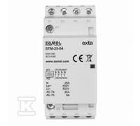 Contattore modulare 25A 4xNC 230V AC STM-25-04 EXT10000294
