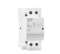 Contattore modulare 2P 40A 63A 2NO o 2NC o 1NO1NC Montaggio su guida DIN AC220V 230 Automatico(2P 63A 2NC 220V)