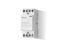 Contattore modulare 32A 4 contatti NC bobina AC DC 230V guida DIN Finder 2274023