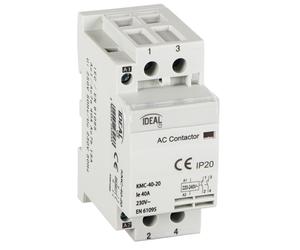 Contattore modulare 40A 230V AC 2NO