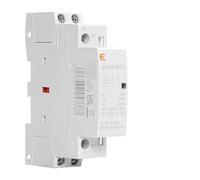 Contattore modulare a 2 poli 220 V CA monofase 2NO 2NC 1NO1NC Contattore for automazione domestica su guida Din 16A 20A 25A(EKMF-2520)