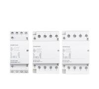 Contattore modulare automatico 2P 4P 230V 380V monofase trifase 25A 40A 63A 2NO 2NC 4NO Din Rail(40A,4NO)