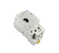 Contattore modulare CA domestico su guida DIN TOCT1 2P 63A 220V/230V 50/60HZ con interruttore di controllo manuale 2NO o 1NO 1NC o 2NC 1 pz.(1NO 1NC)