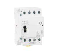 Contattore modulare CA for uso domestico su guida DIN GYHC 4P 40A 63A 2NC2NO o 4NO 220V/230V 50/60HZ a funzionamento manuale(4P 63A 2NO2NC 220V)