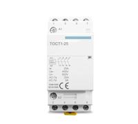 Contattore modulare CA per guida DIN TOCT1 4P 25A 2NC 2NO 220V/110V 50/60HZ 1 pezzo(110V,4NO)