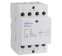 CONTATTORE MODULARE 40A 4 POLI NA 230VAC 3 MODULI DIN CHINT 81099 - 256099