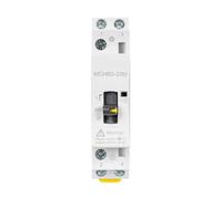 Contattore modulare DC for uso domestico MCH8D-25M 2P 25A 12VDC 50/60HZ su guida DIN con interruttore di controllo manuale(1NO1NC)