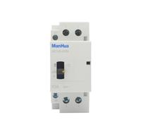 Contattore modulare for uso domestico MCH8-63M 2P 63A 220V/230V 50/60HZ Din Rail con interruttore di controllo manuale(1NO 1NC)