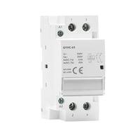 Contattore modulare GYHC-63 2P 40A 63A 2NO o 2NC o 1NO1NC, montaggio su guida DIN, AC220V 230V, 1 pezzo(2P 63A 1NO1NC 220V)