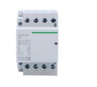 Contattore Modulare HCH8s-63 4P 63A 4NO 4NC 2NO2NC 380V 220V 110V AC 24V Contattore Automatico For Uso Domestico Tipo Guida DIN ICT 50/60Hz(4P 63A 4NO AC230V)