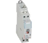Contattore modulare SM 425 25A 24V 2NO con comando 412514
