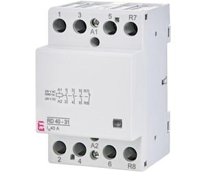Contattore modulo 40A 3 contatti a morsetto e 1 ETICON 002464020