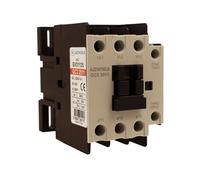 Contattore Motore Trifase 3P, 25A 11KW 3 Moduli, Bobina 220V AC, Teleruttore Industriale 380V AC 3NO, Contatto Ausiliario 1NO/1NC, IP20 IEC60947-4-1