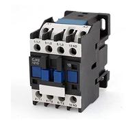 Contattore Motore trifase Solenoide Triner 1 2A 3P 3° 1No AC 24V 110V 220 Volt 380V Coil.CJX2-1210 3. 5mm DIN Rail Mount Industrial Electrics Componenti elettronici (Size : 36vac)