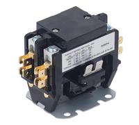 Contattore per Condizionatore d'aria, Bobina in Rame 40 A, Contattore Bipolare, Eccellente conduttività, Alloggiamento in PP, in Lega d'argento per Compressore (220V)