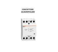 CONTATTORE QUADRIPOLARE 4 NA BOBINA 230V AC 63A LOVATO CN6310220