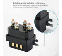 Contattore relè solenoide verricello, 12V 250A, universale, sostituzione