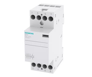 Contattore Siemens 25A 4NA 24VAC 2 moduli 5TT58302
